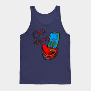 Call Freddy A Nightmare on Elm Street Tank Top